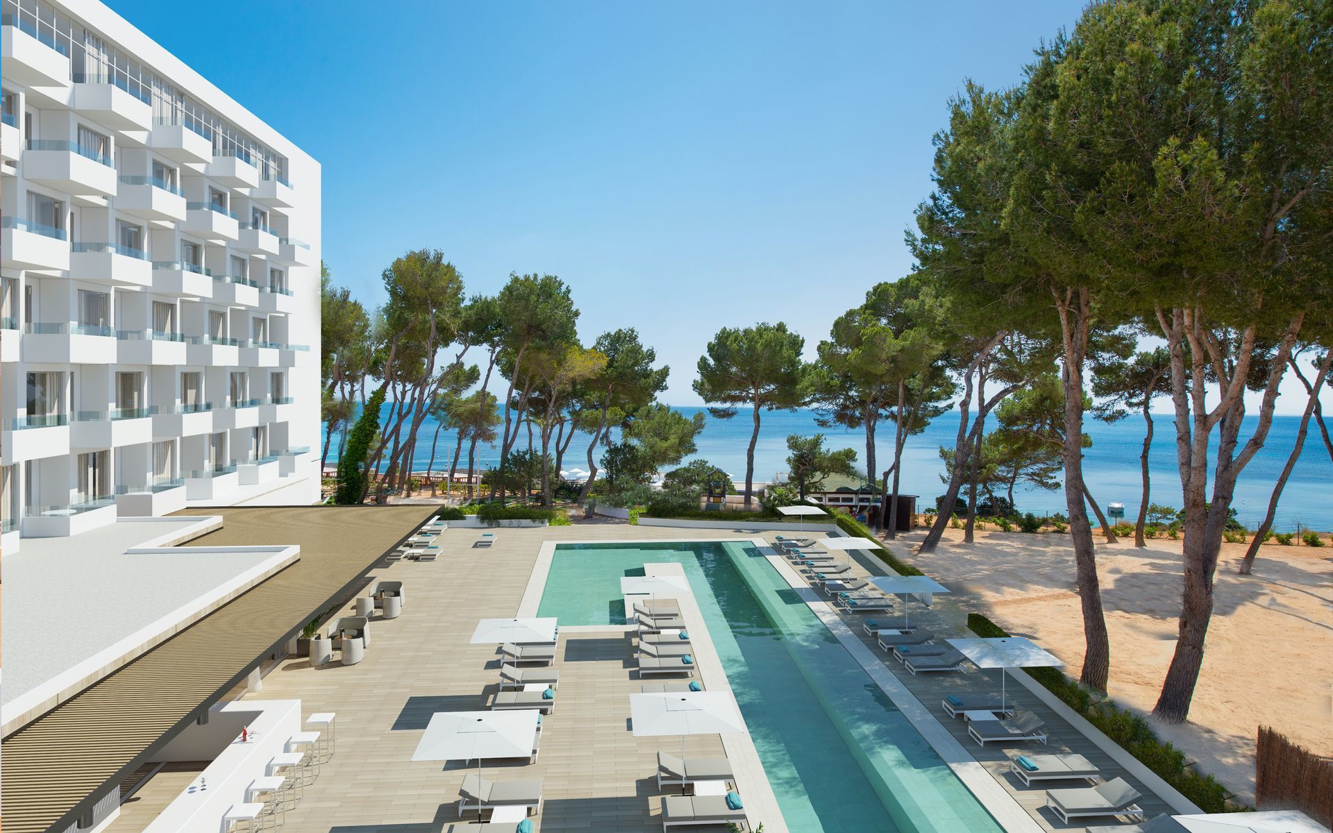 Hotel Iberostar Selection Santa Eulalia Adults-Only Ibiza Santa Eularia des Riu Esterno foto
